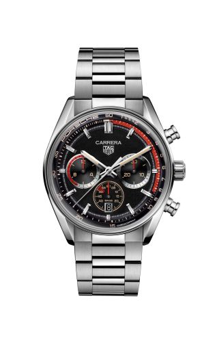 TAG Heuer Carrera Chronosprint Glass Box 42 Stainless Steel / Porsche Porsche Rallye
